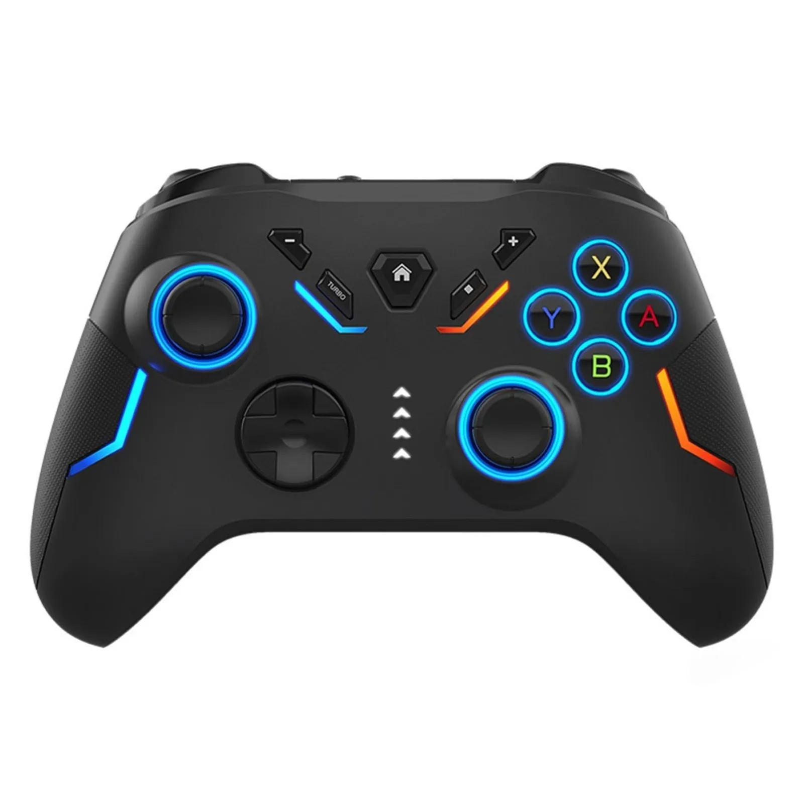 Wireless Gaming Controller für PC / Android / Switch RGB 6 Achsen Turbo Makro