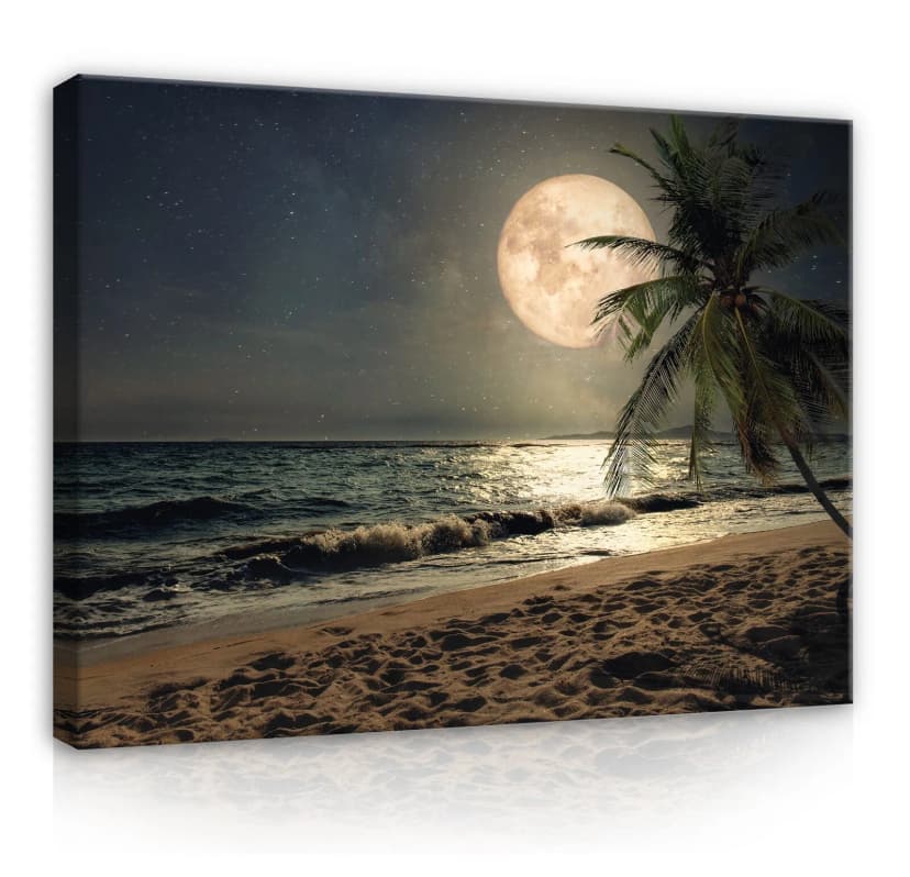 STRAND MEER NATUR XXL Wandbilder Wohnzimmer Leinwand Bilder Canvas Wandbild 24