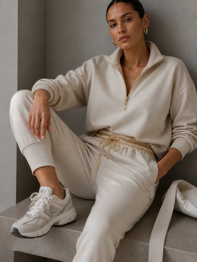 Butterweicher Stoff Sweatpants Jogginghose Sporthose Freizeithose Joggerhose