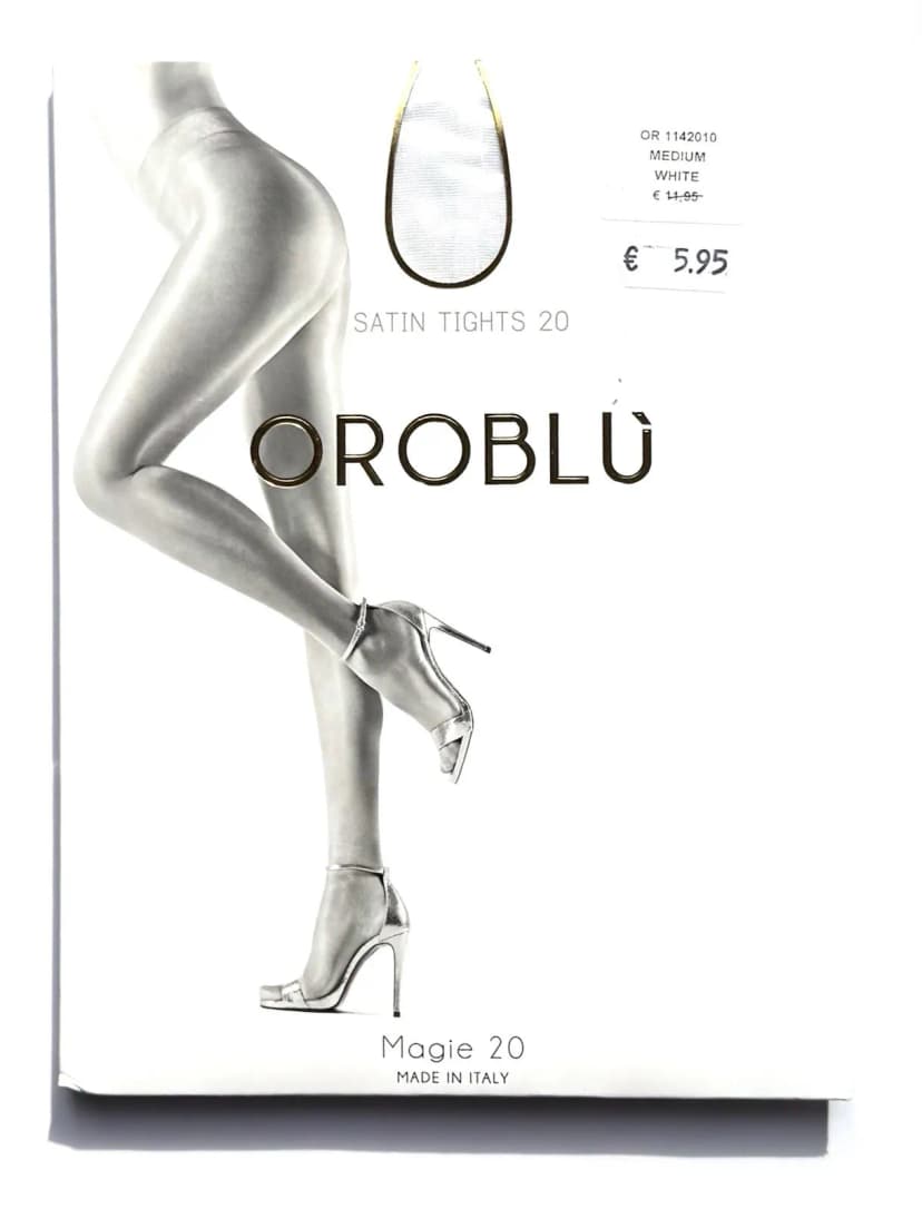 Oroblu Magie 20 Satin Tights 20 Den Größe M Weiß