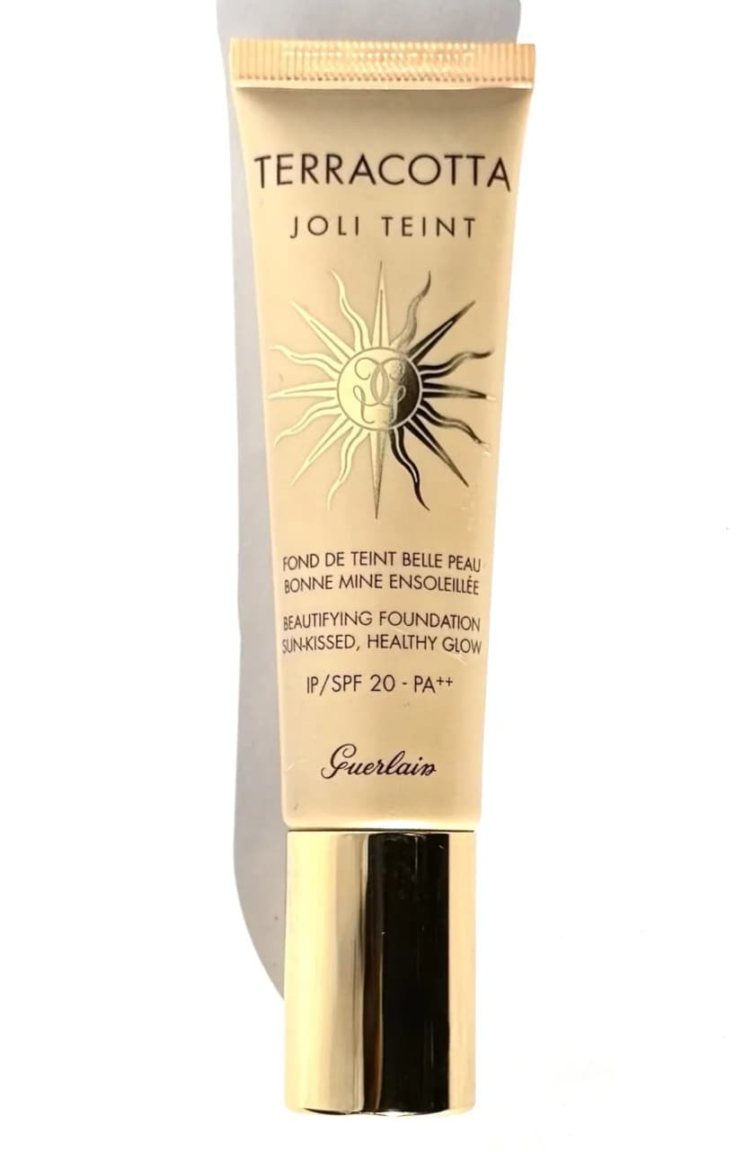 GUERLAIN Terracotta Joli Teint Beautifying Foundation Ebony 30ml