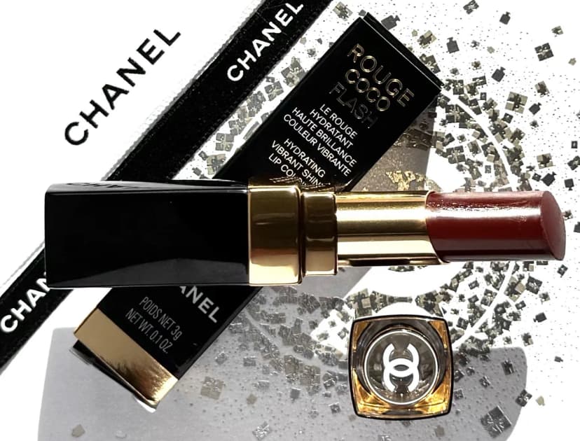 CHANEL Rouge Coco Flash Hydrating Vibrant Shine Lip Colour 90 106 Dominant 3G