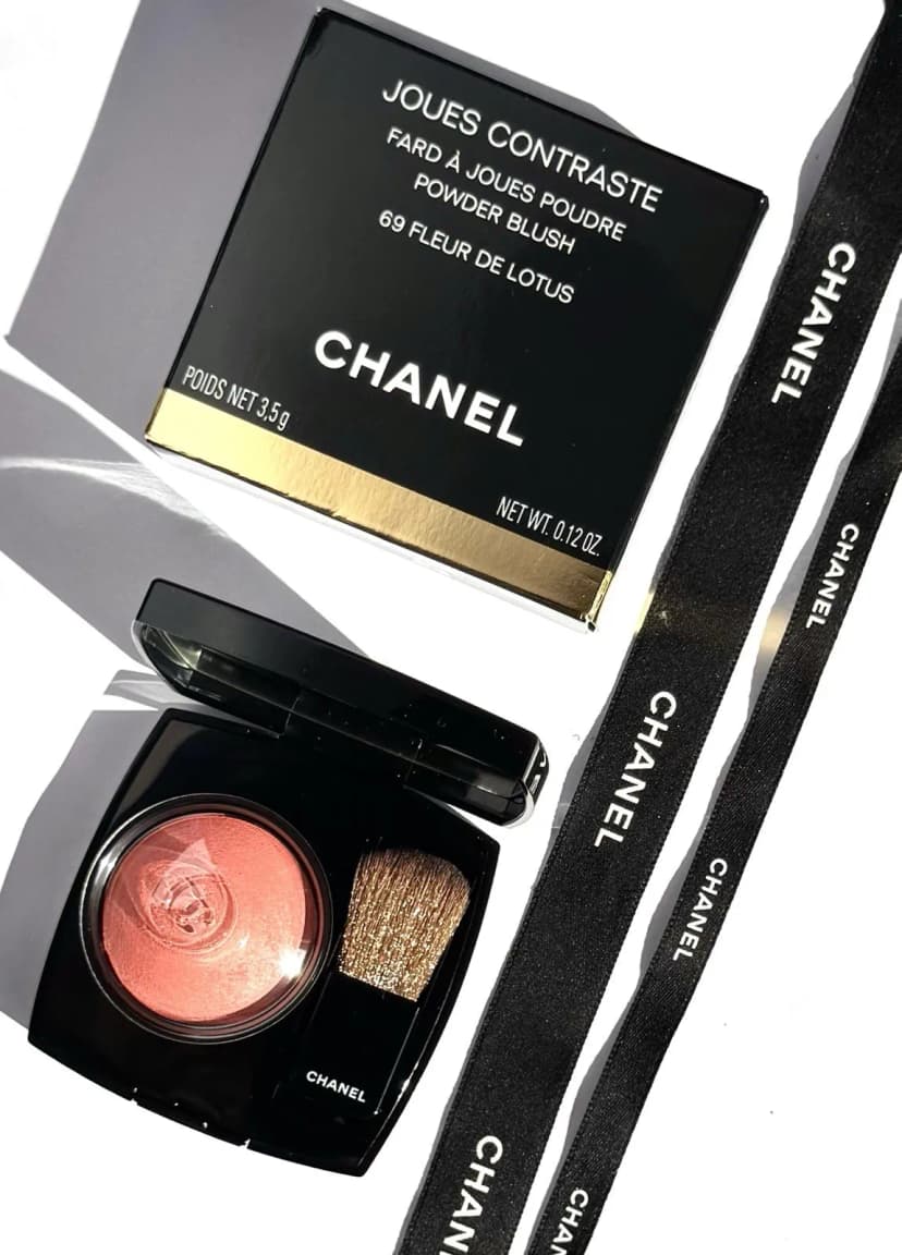 Chanel Joues Contraste Powder Blush 69 Fleur De Lotus 4g