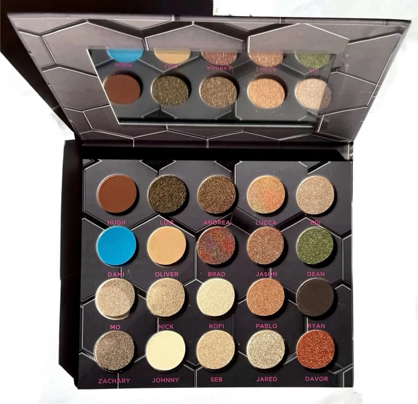 Beebeauty London Barbarella Eyeshadow Palette Reflected Shadows Velvety 30g