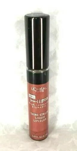 L'Oreal HIP Shine Struck Liquid Lipcolor -260 Zealous- Neu