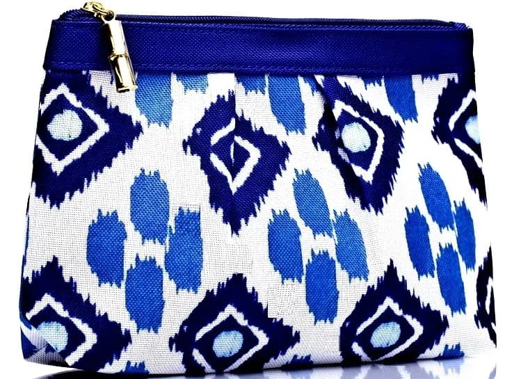 Estee Lauder Makeup Bag BLAU & WEISS NEU