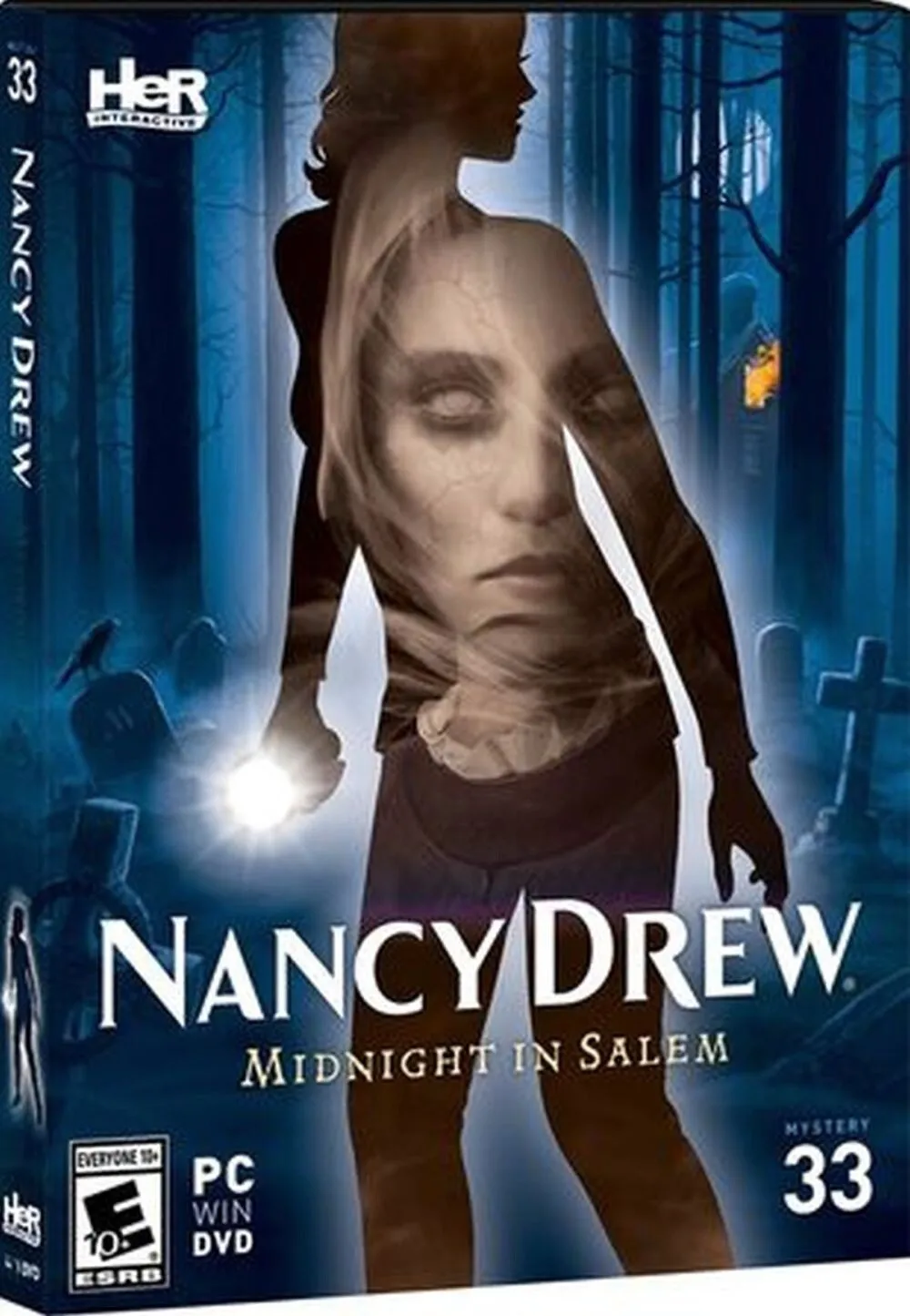 Nancy Drew MIDNIGHT IN SALEM Band 33 PC Spiel DVD-ROM Abenteuer NEU in OVP