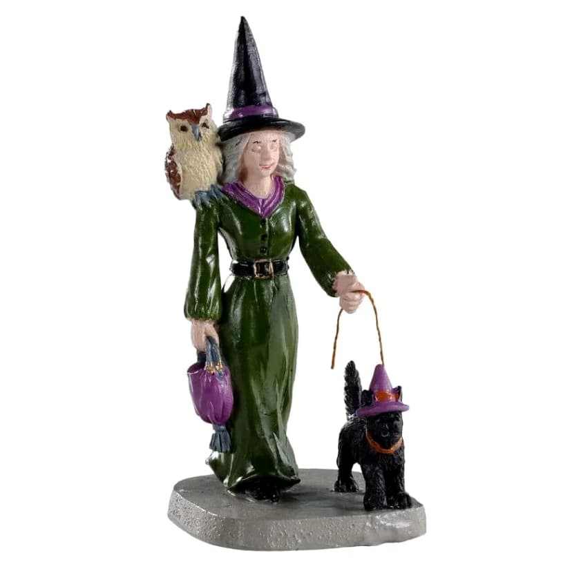 Lemax WITCH SHOPPING # 02906 Halloween Spooky Town Village Accessoire 2020 NEU