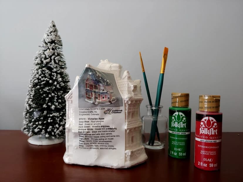 California Creations VICTORIAN ROSE HOUSE 97015 Weihnachtsdorf