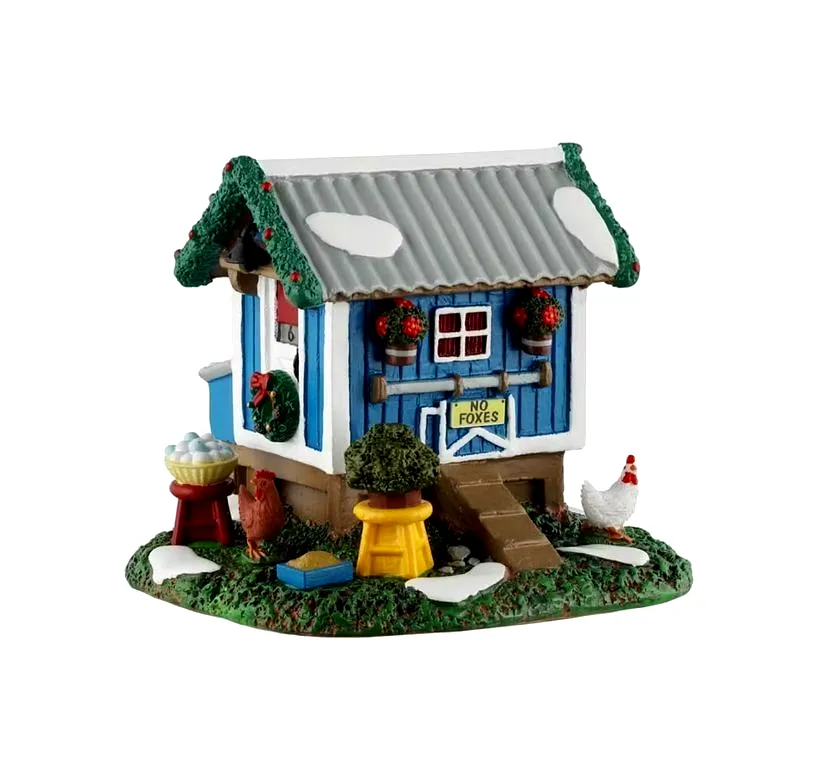 Lemax BACKYARD CHRISTMAS COOP #53742 Village Christmas Table Accent 2025 NEU
