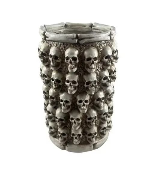 MINI SKULLS VASE Halloween Tischdeko NEU