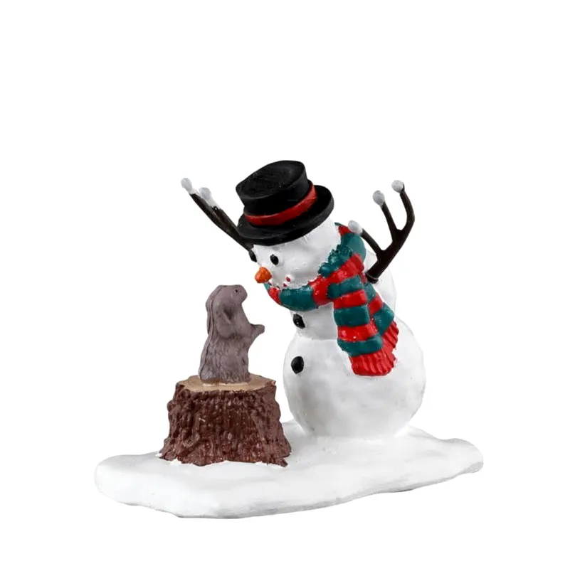 Lemax BUNNY MAKES A FRIEND #34092 Weihnachtsdorf Figuren 2023
