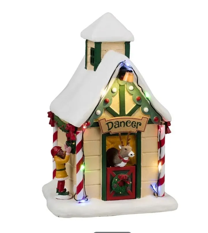 Lemax Dancer's Den # 44332 Weihnachtsdorf Tisch Akzent beleuchtet 2024 NEU