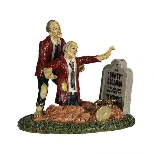 Lemax FINDING BUDDY BONEY Goodman # 02957 Halloween Spooky Town RETIRED NEU