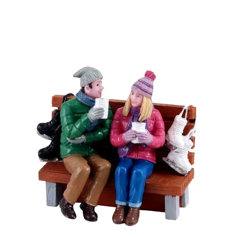 Lemax HOT COCOA DRINKERS # 12046 Caddington Christmas Village 2022