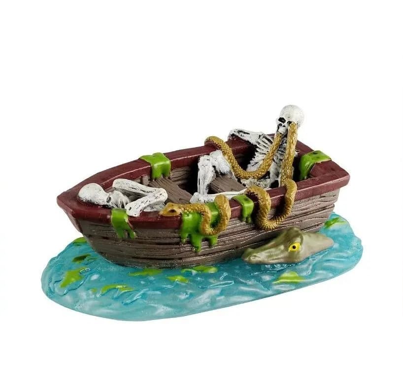 Lemax LOST IN THE LAGOON # 52508 Halloween Spooky Town Village 2025 NEU