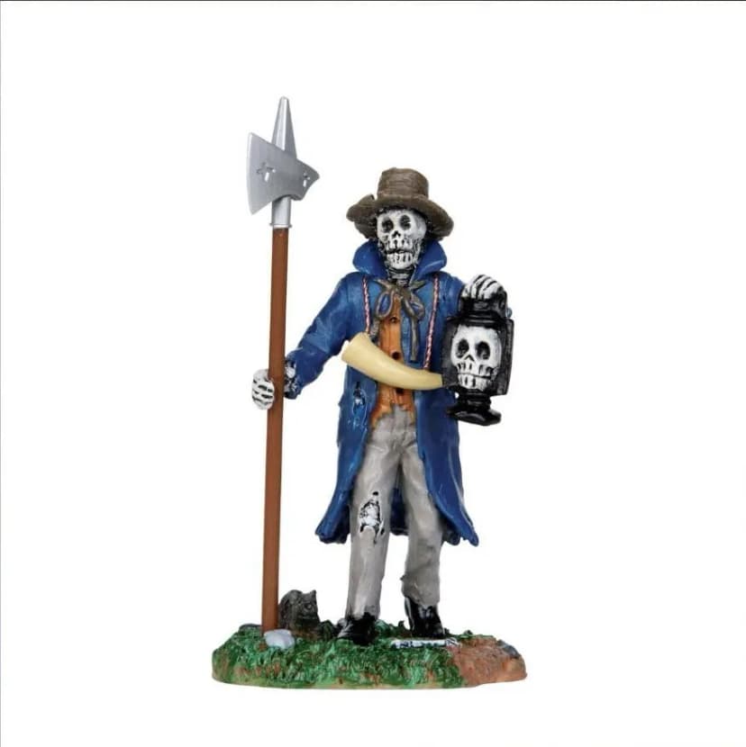 Lemax CREEPY NIGHT WATCHMAN #32108 Halloween Spooky Town Village 2013 NEU