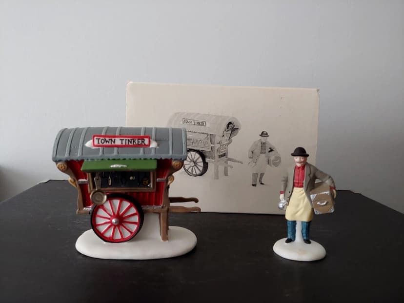 Department 56 TOWN TINKER Village Figur RETIRED in Box