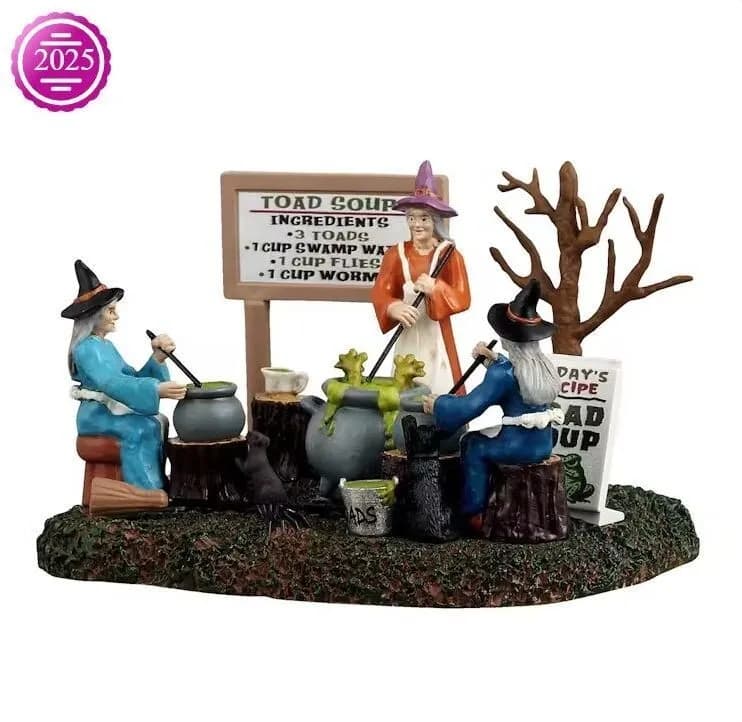 Lemax THE COOKING COVEN # 53734 Halloween Spooky Town Village 2025 NEU