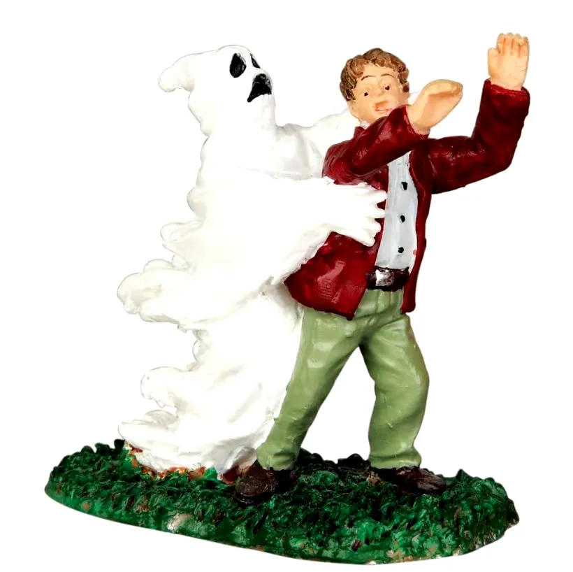 Lemax Ghost Grasps Victim # 42206 Halloween Spooky Town Village 2014 NEU