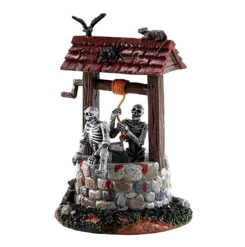 Lemax GHOULS IN WELL # 83343 Halloween Spooky Town Village 2018 Retired NEU