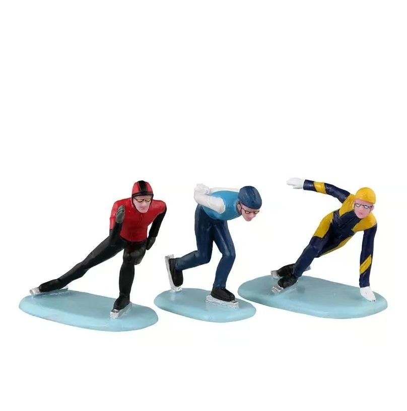 Lemax Speed Skaters # 32217 Christmas Vail Village Figur 2023 NEU