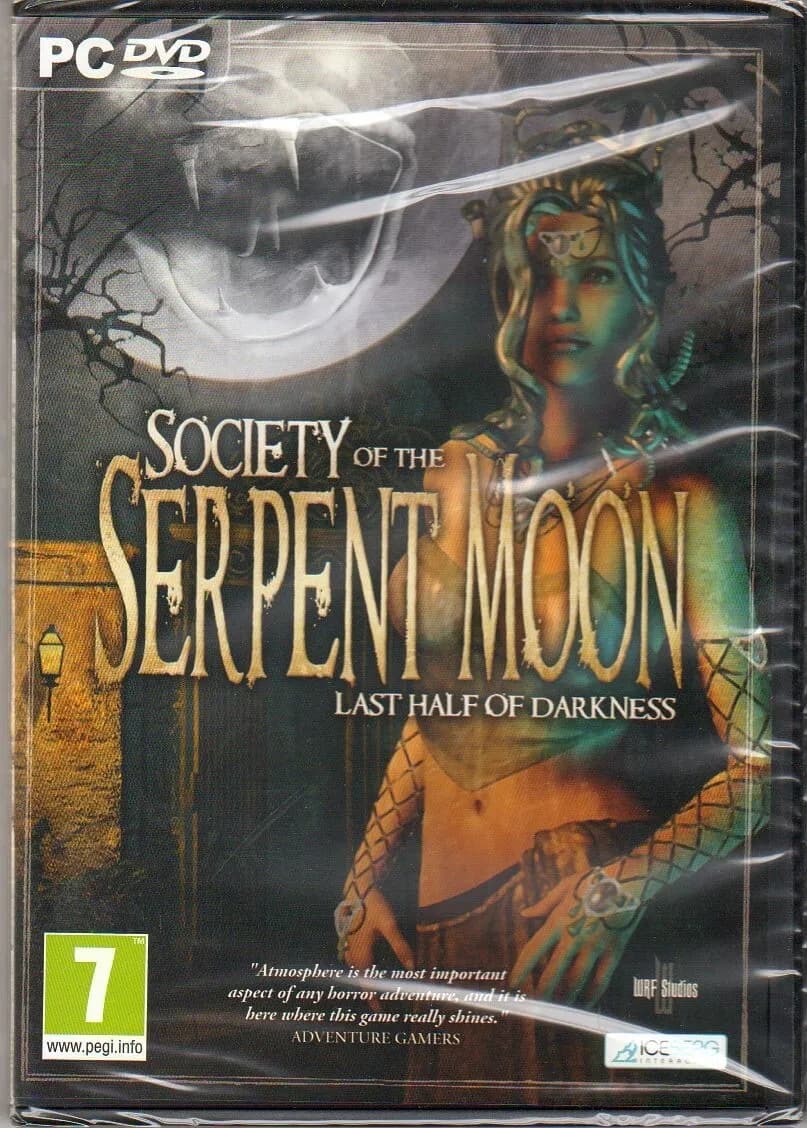 SOCIETY OF THE SERPENT MOON Last Half of Darkness PC Spiel DVD