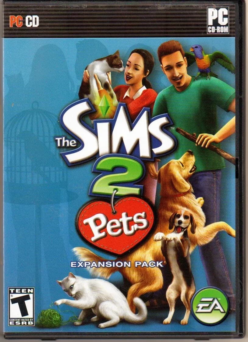 The SIMS 2 PETS Expansion Pack PC Game Simulation in BOX