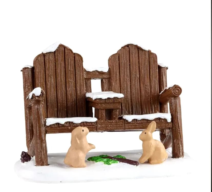 Lemax Winter Adirondack # 14846 Weihnachtsdorf Figuren NEU