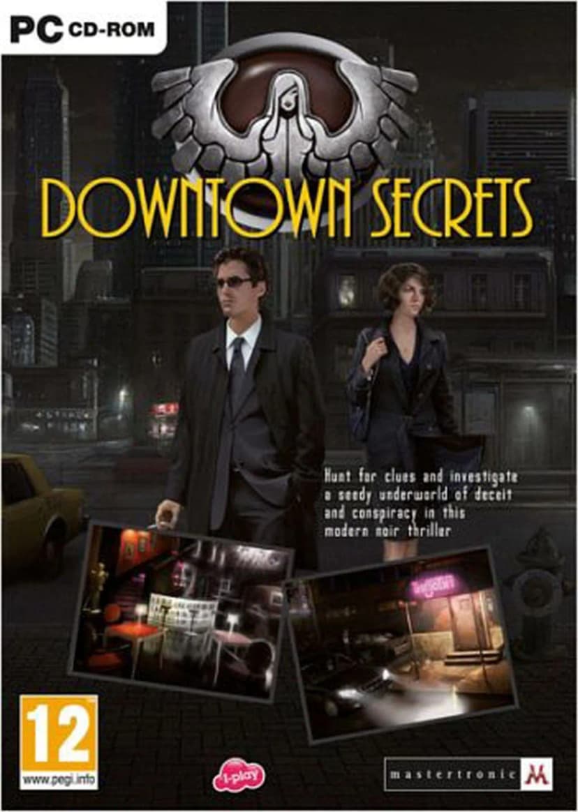 DOWNTOWN SECRETS PC Spiel Wimmelbild Abenteuer CD-ROM NEU
