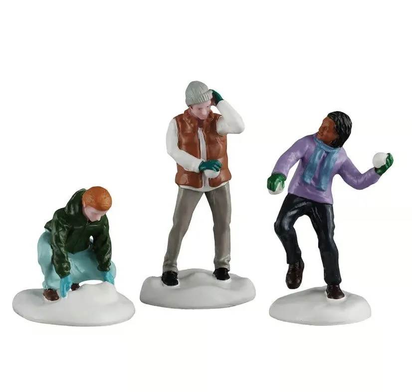 Lemax SNOWBALL FIGHT # 62619 Weihnachtsdorf Figur 2026 NEU