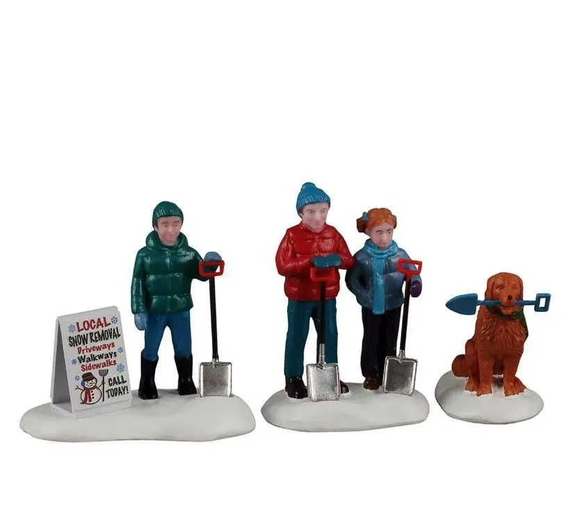 Lemax NEIGHBORHOOD SNOW SHOVELERS # 62623 Weihnachtsdorf Figur 2026 NEU