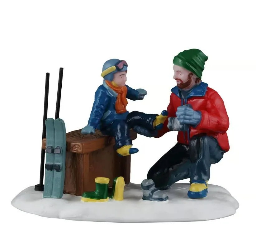 Lemax FATHER & SON SKI DAY # 62633 Christmas Vail Village Figur 2026 NEU