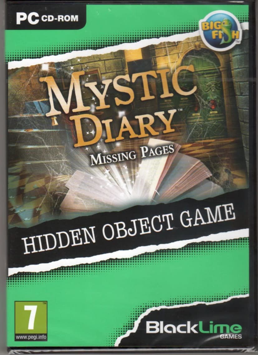 MYSTIC DIARY: MISSING PAGES Wimmelbild PC Spiel Big Fish NEU in OVP
