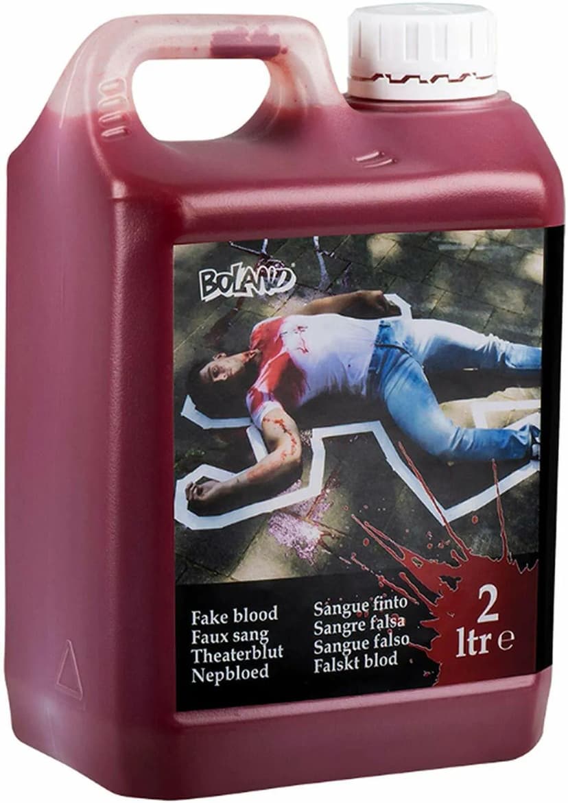 2 LITER THEATERBLUT - Kunstblut Filmblut Theater Blut Halloween Kanister Blood