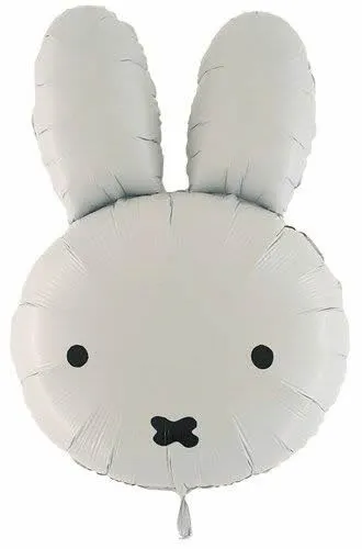 65cm Folienballon MIFFY SÜSSES HÄSCHEN Ballon Deko Hase Ostern Kindergeburtstag