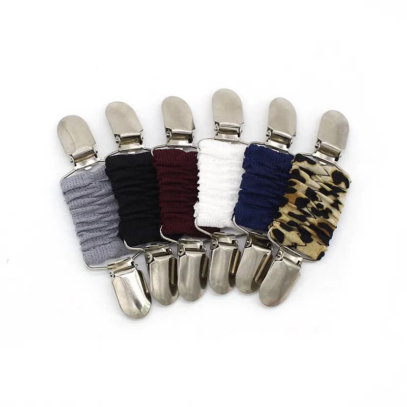 2stk Pullover Clip Cardigan Clip Strickjacken Clip Elastisch Clips für Kleidung