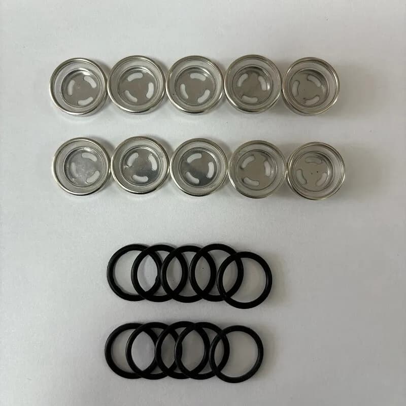 10pcs 18mm Schauglas Bremse Bremspumpe Roller Motorrad Bremsflüssigkeitsbehälter
