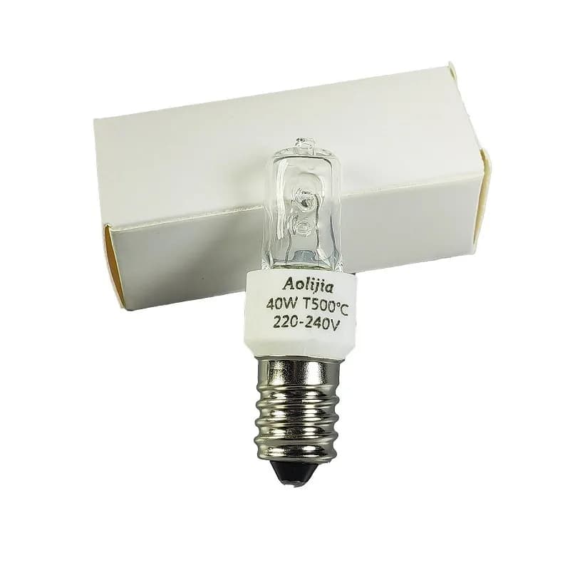 3pcs E14 Backofenlampe 25W/40W Halogen 500°C Ofen Lampe Backofen Glühbirne Neu