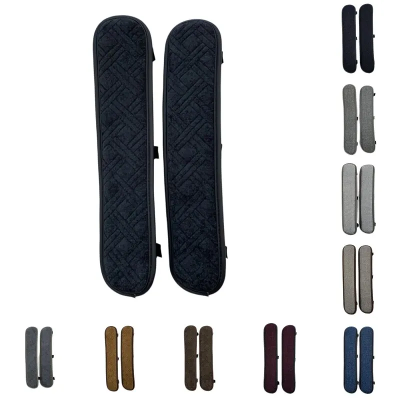2pcs Waschbare Armlehnen Polster für Bürostuhl/Gaming-Stuhl/Rollstuhl 2-Version