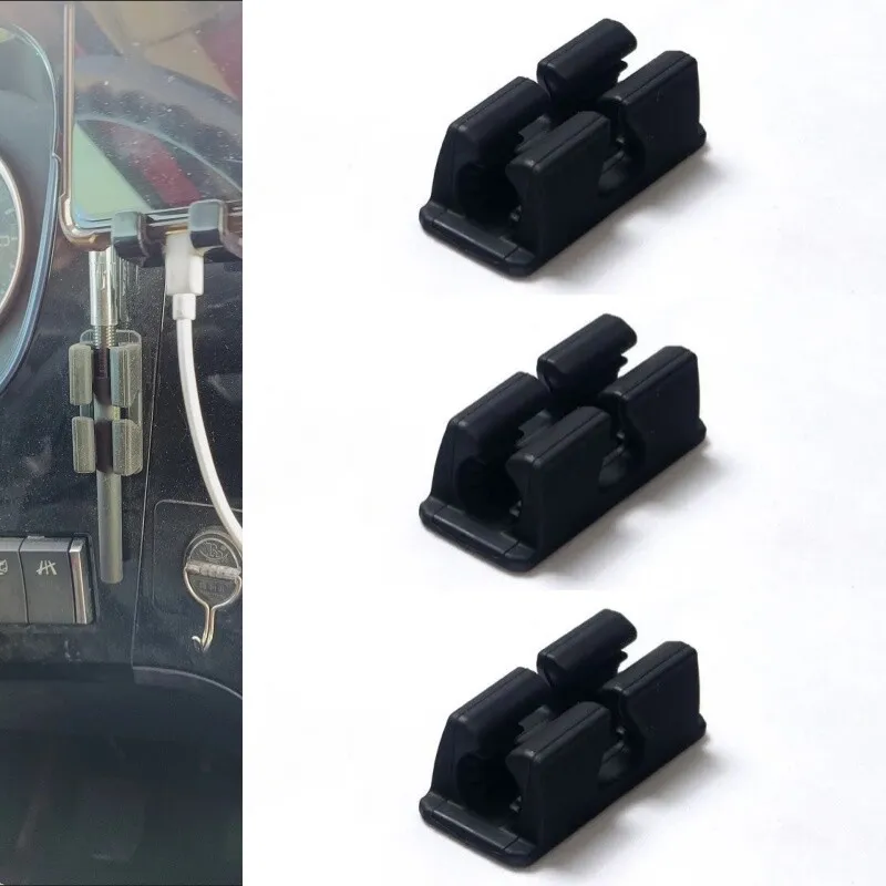 3stk Stiftehalter für Stifte/Kabel (7-14mm) Selbstklebend Organizer für Auto/LKW