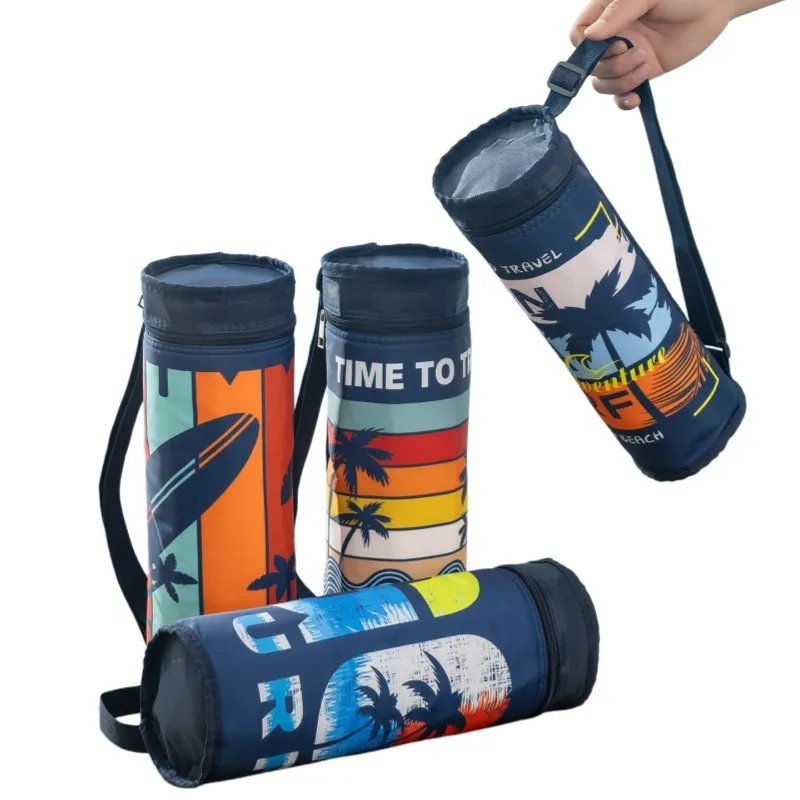 Isolierte Kühltasche mit Gurt für 1,5/2 Liter Flasche Picknick Drinks Träger Neu