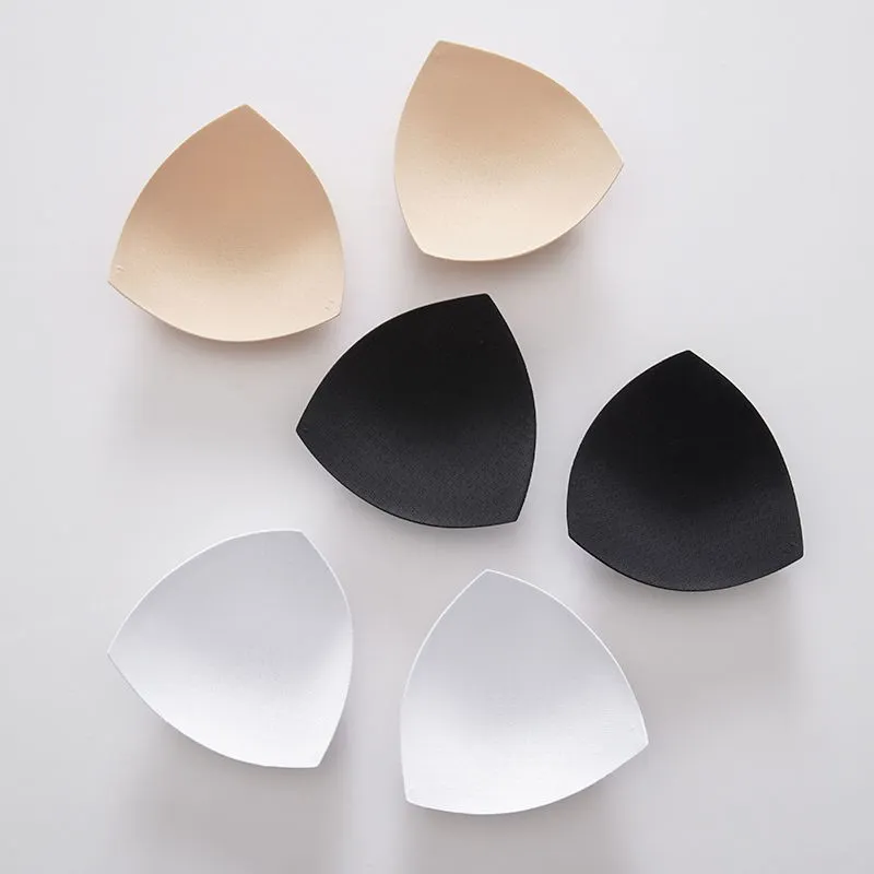 3 Paare BH Einlagen Cups Pads Sport Schalen Bikini Weiß/Schwarz/Beige Ersetzen