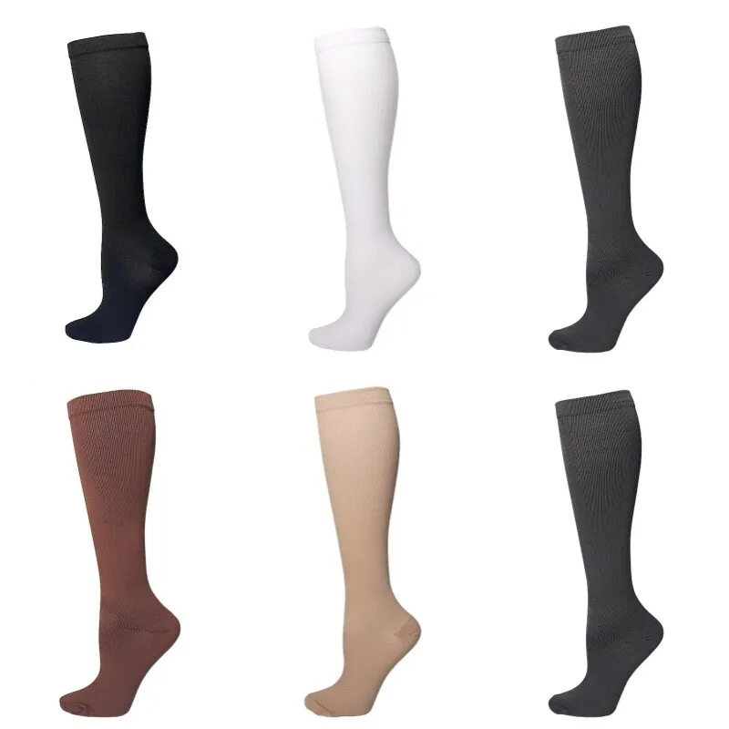 2 Paar Stützstrümpfe Kompressionsstrümpfe Reisestrümpfe Neuropathie-Socken Neu