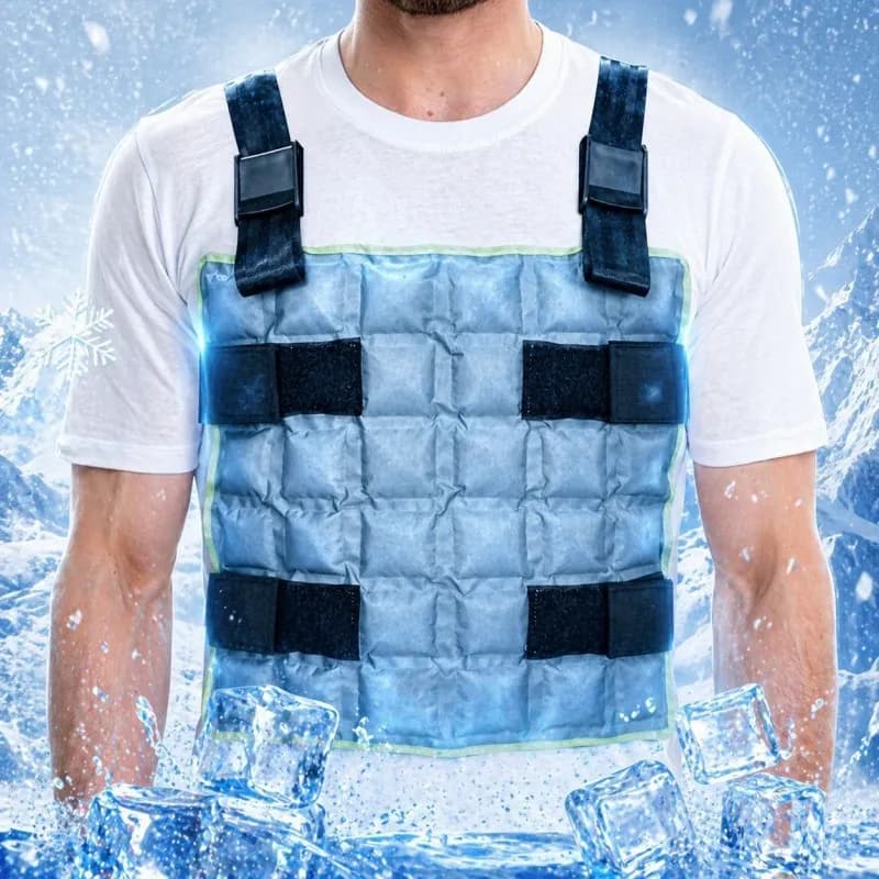 Kühlendes Weste Cooling Vest Verstellbare Kühlweste Abkühlung Sommer Unisex Neu