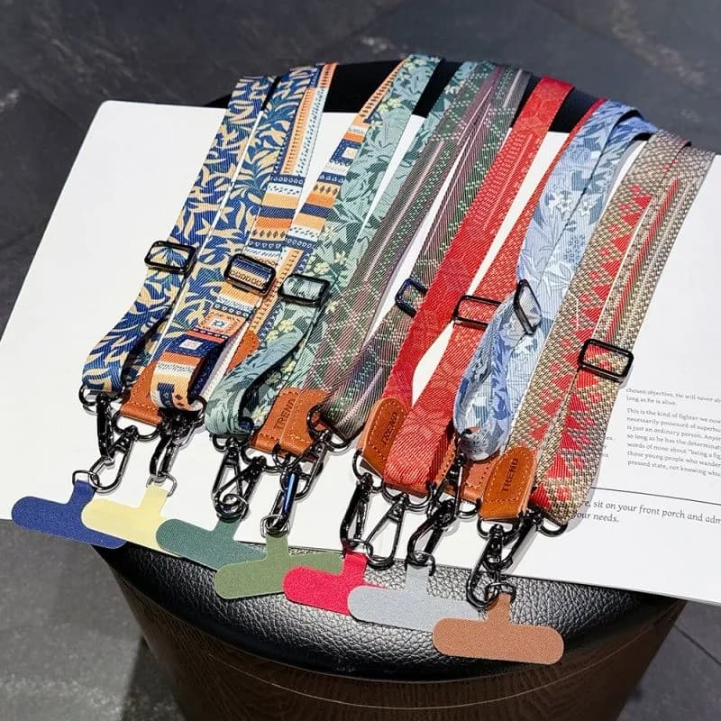 1x Universal Handykette Halsband Kordel Lanyard für alle Handyhüllen Verstellbar