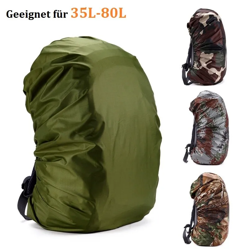 Regenschutz Rucksack Schulranzen Tornister Regenabdeckung Überzug Schutzhülle