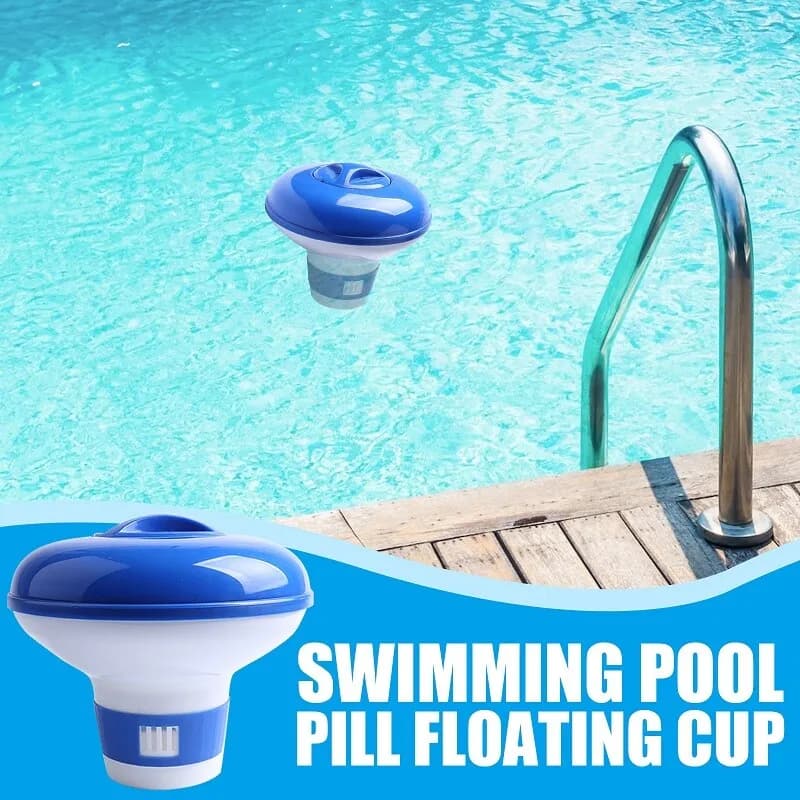 Dosierschwimmer für Pool Schwimmbad Dosierer Chlor Schwimmer Chlordosierer Home