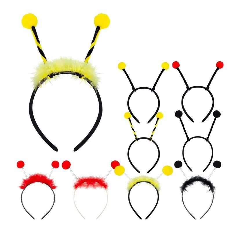 2x/3x Haarreifen Biene Marienkäfer Haarreif Karneval Fasching Geburtstagsparty