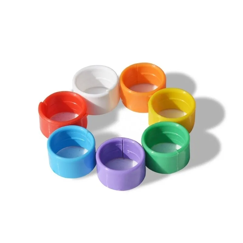100stk Ring für Geflügel Montageleichte Geflügelringe Huhn Ente Fasan 16/18/20mm